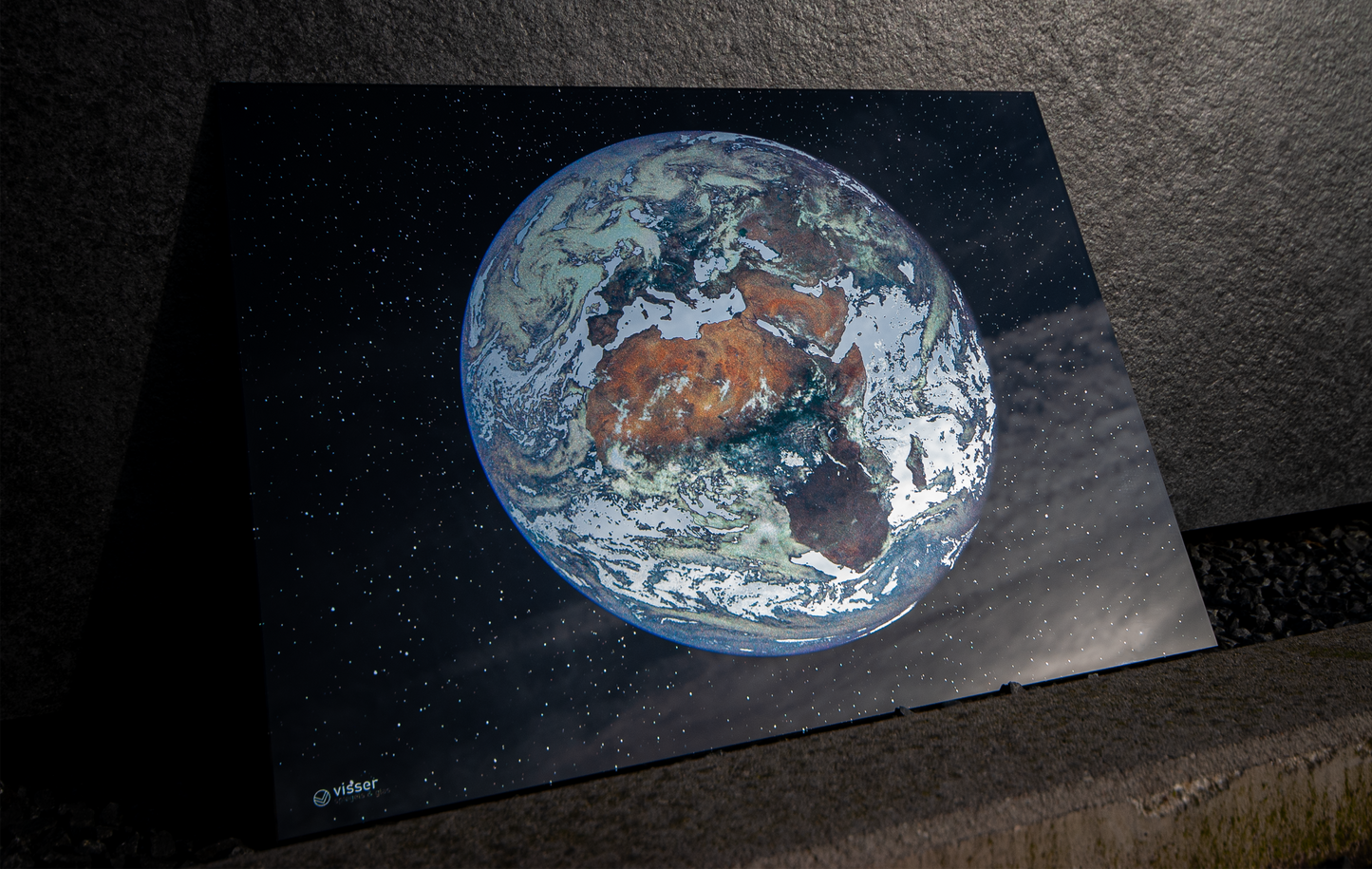 Earth Art Mirror - Our Blue Pearl