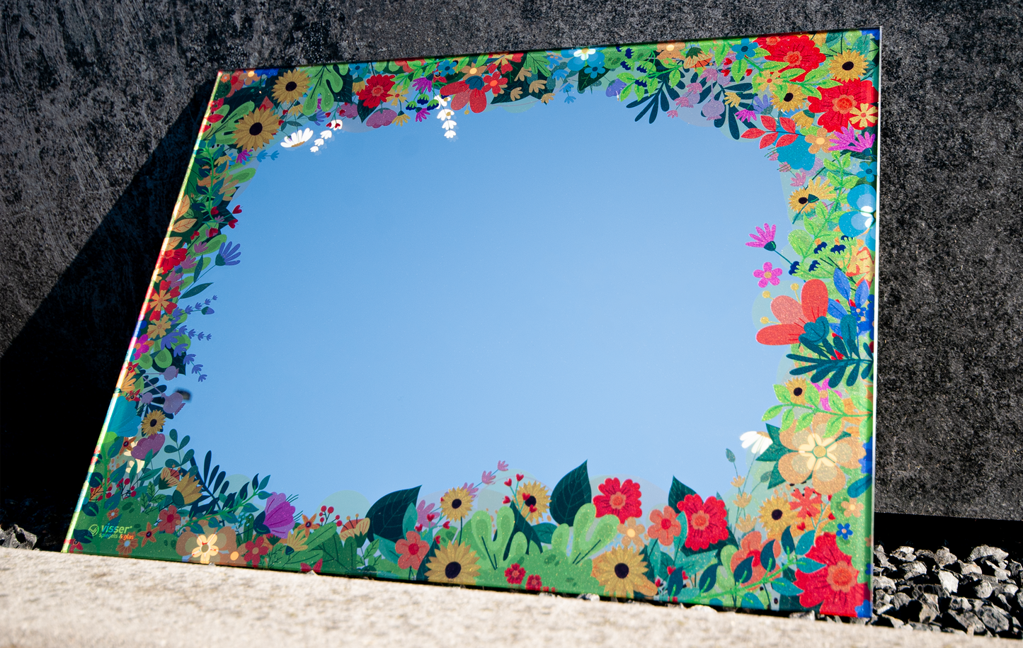 Lente Spiegel - Een Vrolijke Reflectie van het Seizoen