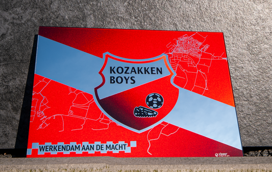 Kozakken Boys "WERKENDAM IN POWER" Football Mirror