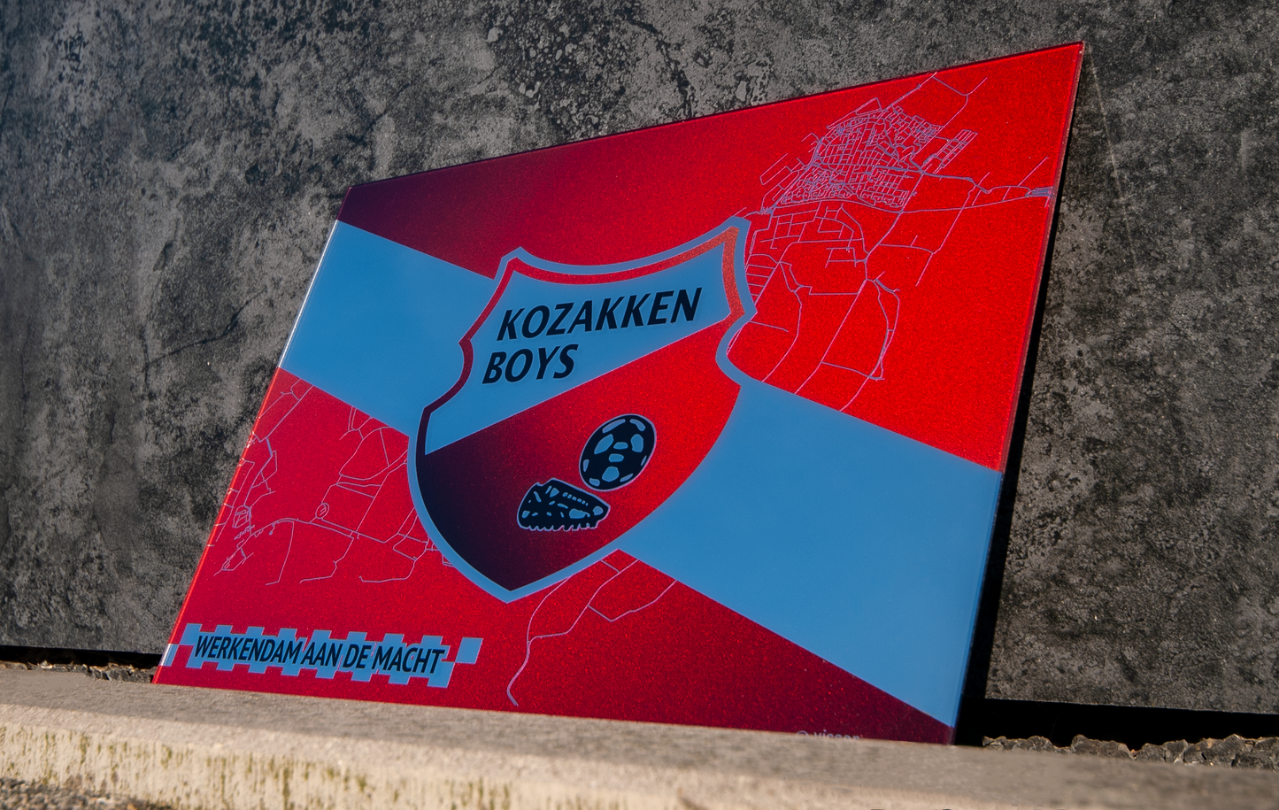 Kozakken Boys "WERKENDAM IN POWER" Football Mirror