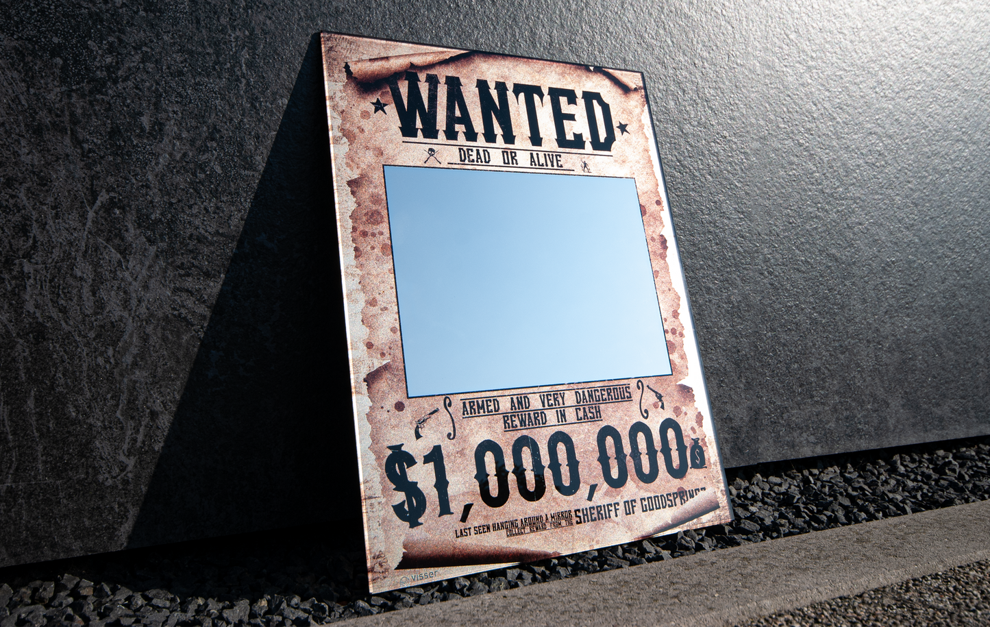 Wanted Poster Mirror β Find Yourself as a Wanted Bandit!