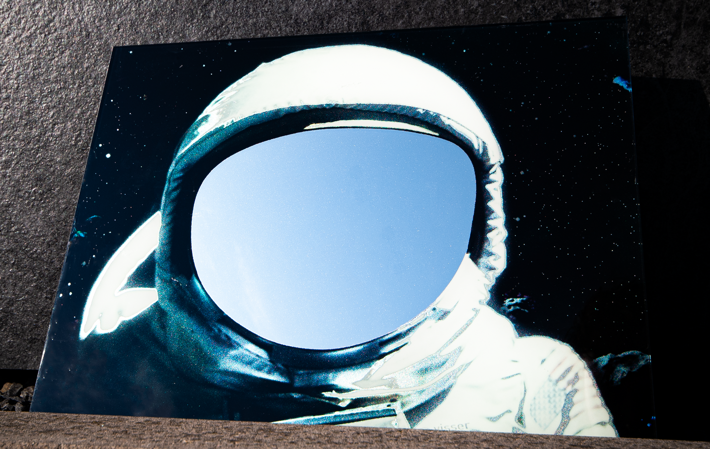 Astronaut Spiegel – Zweef in de Ruimte!